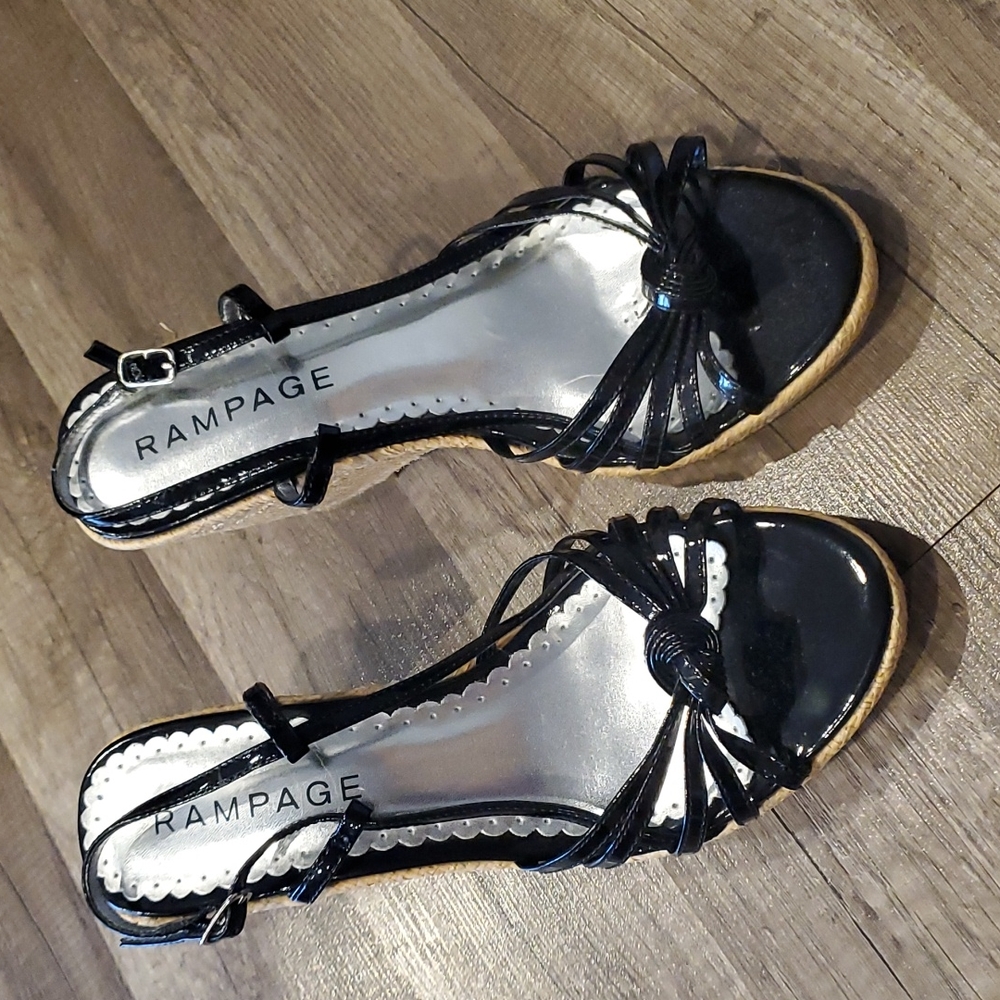 Rampage Espadrille wedge sandal